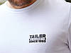 Чоловіча футболка  з турецького  100% бавовняного трикотажу, фото 3