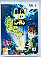 Ben 10 Alien Force, Б/У, английская версия - диск Nintendo Wii