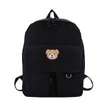 Стильний тканинний рюкзак із вишивкою Ведмежати, фото 4