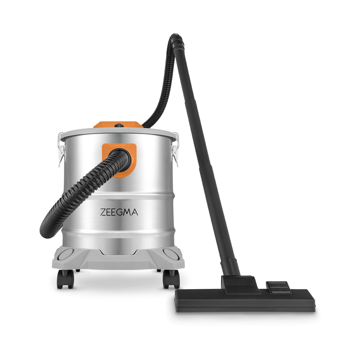 Промисловий пилосос ZEEGMA ZONDER PRO ASH SILVER