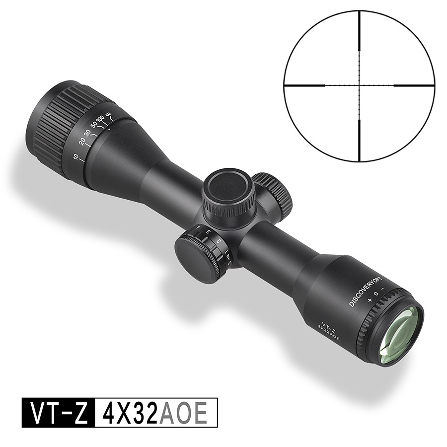 Оптичний приціл Discovery Optics  VT-Z 4x32 AOE (25.4 мм, підсвітка)