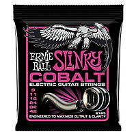 Струни Ernie Ball Slinky Cobalt 2723 для електрогітари (.009-.042), (кобальт)