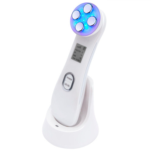 Масажер для обличчя та тіла, електроміостимуляція світлотерапія RF EMS 9902, акумулятор 750 мАг, 5 режимів