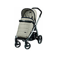 Коляска прогулянкова Book Plus Peg-Perego PACK04-00000000002 Luxe Beige, бежева, сіре шасі , World-of-Toys