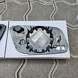 Вкладиш (дзеркальний елемент) лівого дзеркала з підігрівом Audi A4 B5 (Ауді А4 Б5), фото 6