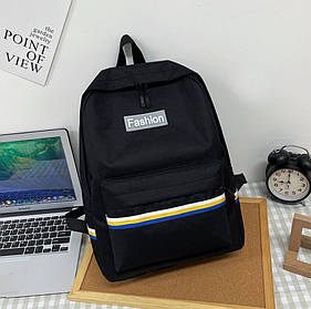 Шкільний тканинний рюкзак зі вставкою