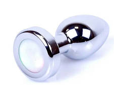 Анальний затор Boss Series - Jewellery PLUG Disco Flashlight S, фото 3