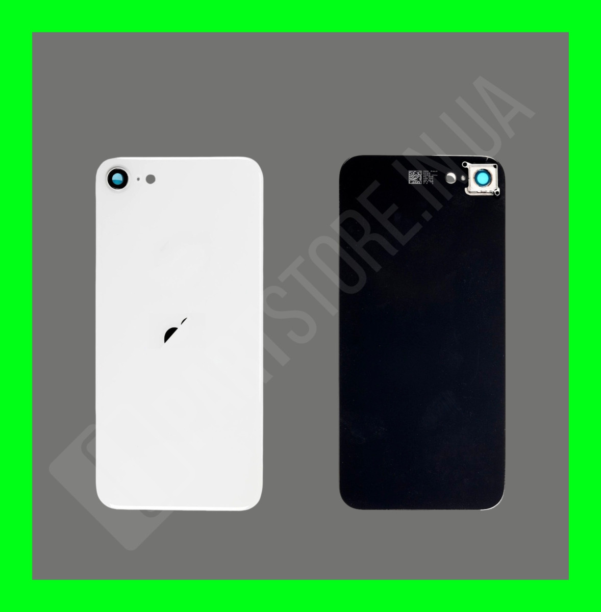 Кришка iPhone SE 2020/2022 White зі штеклом камери оригінал
