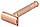 Бритва Т-подібна Pearl L-55 Mellow Apricot Closed Comb, фото 3