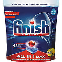 Finish Таблетки для посудомоечной машины Calgonit ALL-IN MAX (48 шт) с ароматом лимона