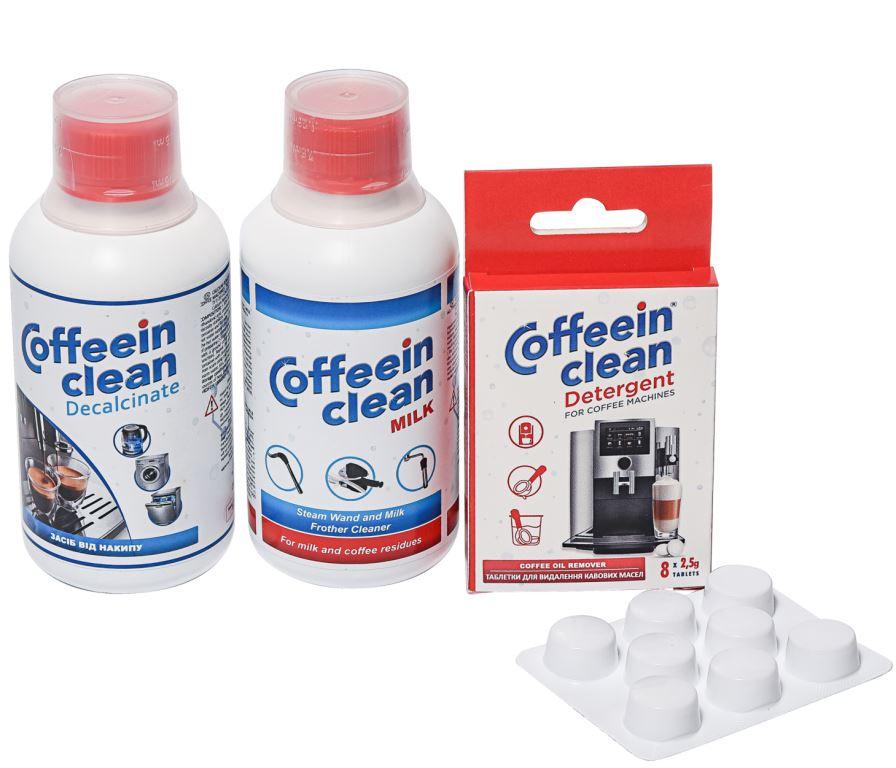 Набір засобів для чищення кавоварки Coffeein clean