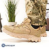 Чоловічі кросівки на літо бежевого кольору, фото 6