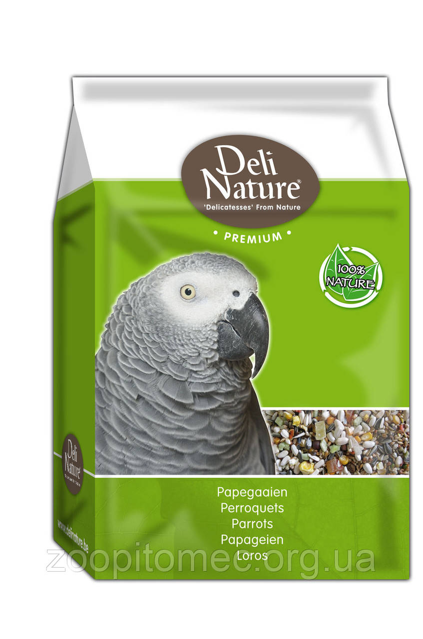 Корм для великих папуг Deli Nature (Делі Натюре) premium 800 гр