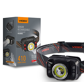 Налобний світлодіодний ліхтарик VIDEX VLF-H035C 410Lm 5000K