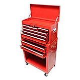 Візок для інструментів VOREL 61.5 х 33.5 х 74.5 см з 6 шуфлядами, фото 2