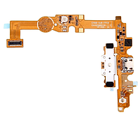 Нижняя плата зарядки (Шлейф зарядки) для LG E450, E460 с гнездом на зарядку, микрофоном, кнопкой Home