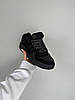 Чоловічі та жіночі кросівки Adidas Forum Low Bad Bunny Black чорні Адідас Форум Бед Банні Лоу замшеві на липучці, фото 3