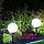 Світильник садово-парковий на сонячній батареї Feron PL120 15*15*48 см куля LED 300 mAh, фото 4