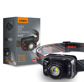 Налобний світлодіодний ліхтарик VIDEX VLF-H045Z 270Lm 5000K
