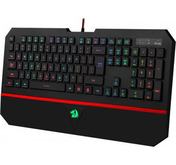 Ігрова клавіатура Redragon Karura2 UKR RGB-підсвітка + підставка + мембрана