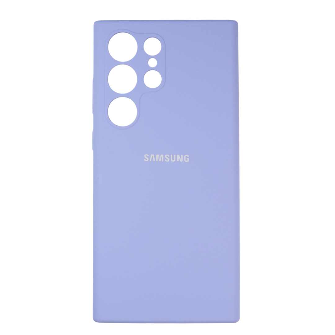 Чохол Silicone Case Premium для Samsung S23 Ultra Lilac