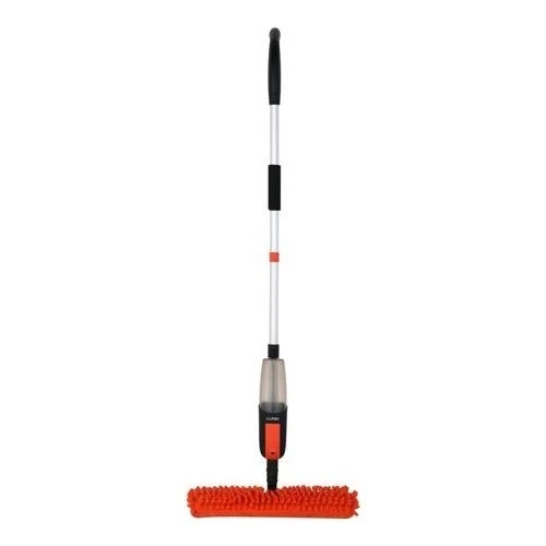 ШВАБРА 2-СТОРОННЯ З РОЗПИЛЮВАЧЕМ LUND : З 2 МІКРОФІБРАМИ, ПЛАТФ- 41Х13 СМ, ЄМНІСТЬ- 350 МЛ, L=118 СМ, фото 1