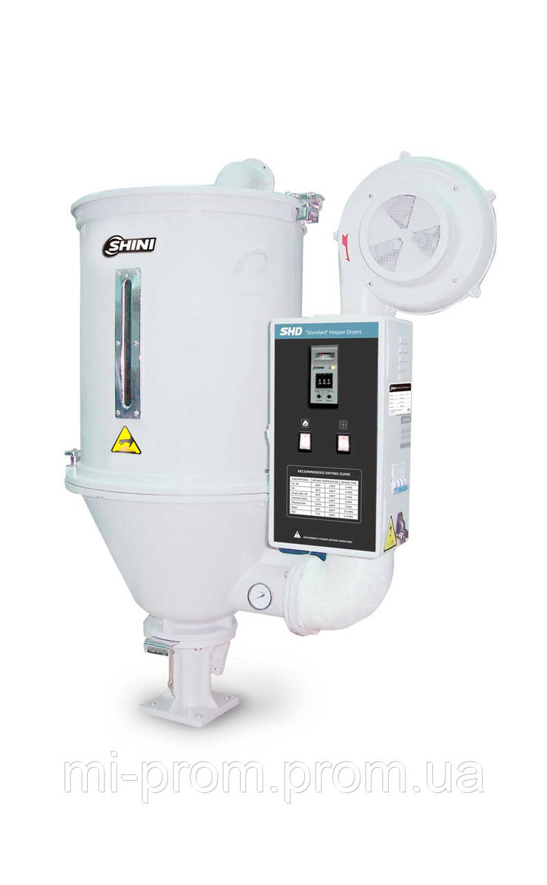 Бункерна-сушарка полімерів SHD-50-E для термопластавтомата | Бункерна сушка для ТПА | МІ-ПРОМ, фото 1