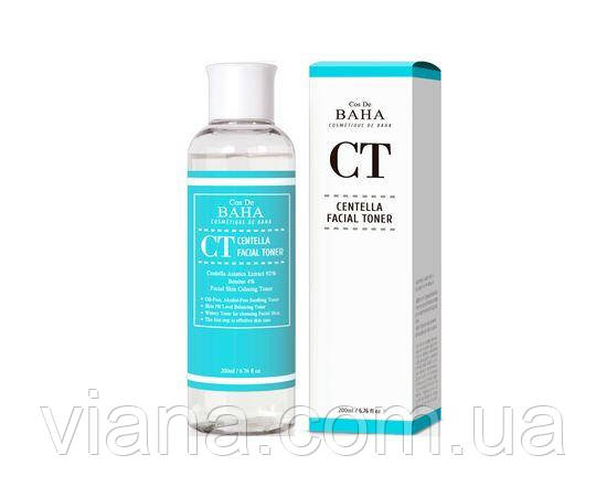 Заспокійливий тонер із центелою Cos De BAHA Centella Facial Toner 200 мл