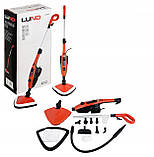 ШВАБРА ПАРОВАЯ СЕТЕВАЯ LUND 1500 ВТ 550 МЛ 110°С 5 М + 14 НАСАДОК, фото 4