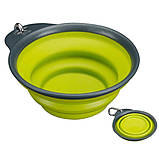 Пляшка подвійна для собак і кішок для води зі складаною мискою H-DuOTM with Companion Cup, фото 7