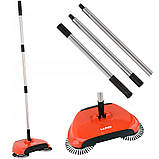 ШВАБРА ТЕЛЕСКОПІЧНА LUND : З 3 ТУРБОЩІТКАМИ І ПИЛОЗБІРНИКОМ, L= 104 СМ, фото 2