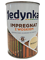 Jedynka Impregnat z Woskiem — просочення для деревини зовнішнього застосування (Безбарвний), 0,9 л