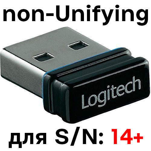 Logitech non-Unifying Nano Receiver C-U0010 адаптер ресивер приймач