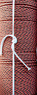 КАНІ шнур Паракорд діаметр 3-4 мм (червоно-сірий) для альпіністів, туристів, мисливців і рибалок - 20 пог.м.