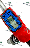 Пистолет топливораздаточный кран с цифровым счетчиком 75 л/мин, фото 2