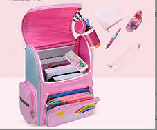 Стильний рюкзак портфель для школи/до навчання з Єдинорогом, фото 3