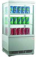 Витрина холодильная кондитерская, шкаф FROSTY RT-58L-1D, white
