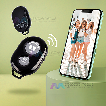 Блютуз кнопка для селфи фото bluetooth телефону смартфона android iphone андроїд айфон remote ab shutter 3