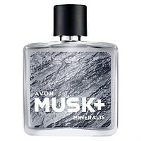 Musk Mineralis + Туалетная вода для Него (75 мл) Avon Маск Минералис Эйвон