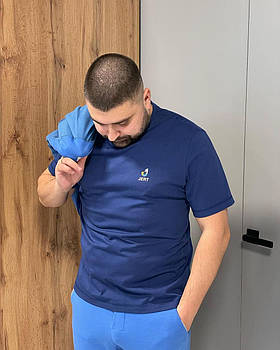 Чоловіча спортивна футболка JERT колір синій розмір M mebelime