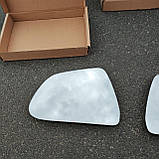 Tesla Model 3 (Тесла Модел 3) 2017- скло дзеркала (вкладиш, дзеркальний елемент) лівий, фото 2