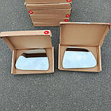 Tesla Model 3 (Тесла Модел 3) 2017- скло дзеркала (вкладиш, дзеркальний елемент) лівий, фото 6