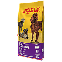 Сухий корм для собак з чутливим травленням Josera JosiDog Adult Sensitive, з м'ясом домашньої птиці, 15 кг