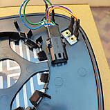 BMW X1 E84  (БМВ Х1 Е84) 4 pin (без відтінку) вкладиш (скло, дзеркальний елемент) дзеркала правого, фото 3