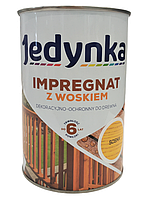 Jedynka Impregnat z Woskiem - пропитка для древесины наружного применения (Сосна), 0.9 л