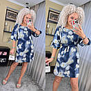 Красива жіноча сукня-міді квітковий принт "Ребекка" розмір 42-46, фото 6