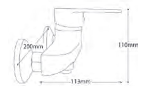 Смеситель для душа AQUATICA (s33, Ø40) душевой смеситель, фото 2