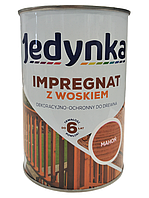 Jedynka Impregnat z Woskiem - просочення для деревини зовнішнього застосування (Махагон), 0.9 л