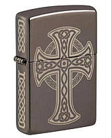 Оригинальная зажигалка ZIPPO 48614 Celtic Cross Кельтский крест