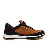 Літні кросівки коричневі шкіряні чоловічі, фото 8